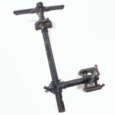 画像1: 1910's  ★A. Hoffman Co.★  Cast Iron Drafting Table Base (1)