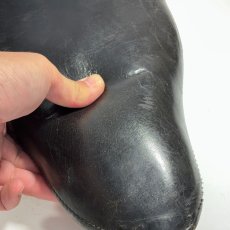 画像8: 1960's  Original ★Bates★ Leather Solo Seat  【Narrow】（幅狭） (8)