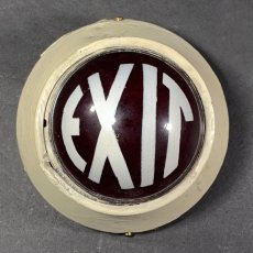 画像4: 1950-60's "EXIT" Sign Light (4)
