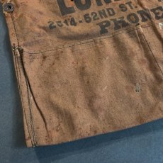 画像3: "KENOSHA LUMBER CO." Advertising Cotton Apron 【TROY APRONS】 (3)