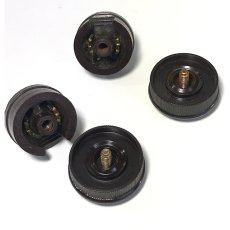 画像7: -＊2個だけ再入荷＊- 　 Early-1930's 【THE HANDY PLUG】 Brown Bakelite Electric Plug (7)