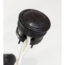 画像9: -＊2個だけ再入荷＊- 　 Early-1930's 【THE HANDY PLUG】 Brown Bakelite Electric Plug (9)