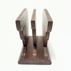 画像6: 1930's ART-DECO  ★LETTERS★  Wooden Letter Holder  (6)