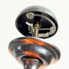画像7: -＊Dead-Stock＊-　 ☆BELL☆PUSH☆  1900's "COMBINATION" Door Knob ＆ BELL  【Japanned】 (7)