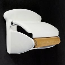 画像2: 1920-30's German-Deco "Cast-Iron" Toilet Paper Holder (2)