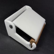 画像6: 1920-30's German-Deco "Cast-Iron" Toilet Paper Holder (6)