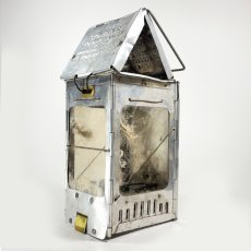 画像4: 1910's Folding Candle Lantern   +   ★Abercrombie & Fitch Co.★   Leather Case (4)