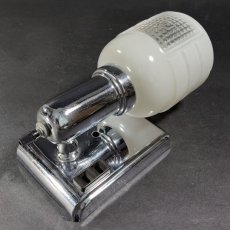 画像6: 1930-40's "Art Deco" 2-way Porcelain Candle Lamp (6)