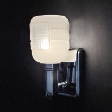 画像2: 1930-40's "Art Deco" 2-way Porcelain Candle Lamp (2)