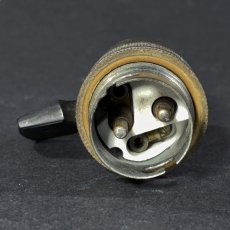 画像4: -＊B22 Lamp Socket （Nickel Plated）＊- 　 ニッケルメッキタイプ  （Gras等のフランス製ランプ用）  (4)