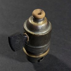 画像3: -＊B22 Lamp Socket （Nickel Plated）＊- 　 ニッケルメッキタイプ  （Gras等のフランス製ランプ用）  (3)
