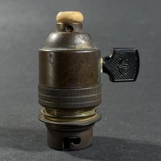 画像1: -＊B22 Lamp Socket＊-  （Gras等のフランス製ランプ用） (1)