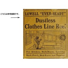 画像6: 1910-20's "DUSTLESS" Wood Handle Clothes-Line Reel (6)