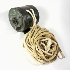 画像5: 1910-20's "DUSTLESS" Wood Handle Clothes-Line Reel (5)