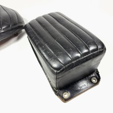 画像12: -＊Mint Condition＊-　 1960's ★Genuine Bates★  “Tuck Roll” Leather  Solo Seat & Pillion Pad (12)
