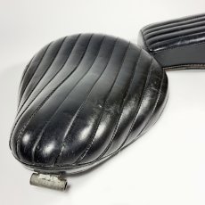 画像21: -＊Mint Condition＊-　 1960's ★Genuine Bates★  “Tuck Roll” Leather  Solo Seat & Pillion Pad (21)