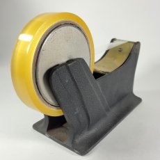 画像4: 1940-50's "STREAMLINE" Iron Tape Dispenser 【Black】 (4)