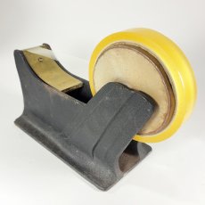 画像5: 1940-50's "STREAMLINE" Iron Tape Dispenser 【Black】 (5)