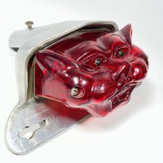 画像4: 1960〜70's ★Cat Face★ Tail Light  w/  “Beck” Tail Light Base (4)