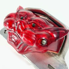 画像1: 1960〜70's ★Cat Face★ Tail Light  w/  “Beck” Tail Light Base (1)