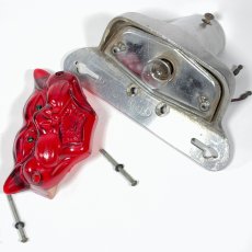 画像8: 1960〜70's ★Cat Face★ Tail Light  w/  “Beck” Tail Light Base (8)