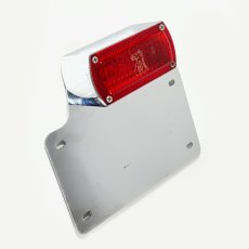 画像1: -＊New Old Stock＊- 【D.S.C.】 1970's “THE KNIGHT” Square Tail Light  w/ License Plate Base (1)