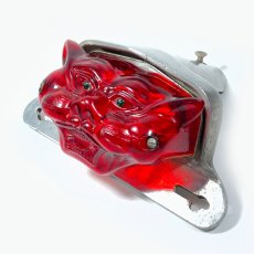 画像2: 1960〜70's ★Cat Face★ Tail Light  w/  “Beck” Tail Light Base (2)