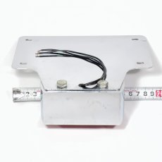 画像11: -＊New Old Stock＊- 【D.S.C.】 1970's “THE KNIGHT” Square Tail Light  w/ License Plate Base (11)