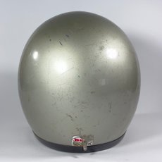 画像3: 1968 ★BELL 500-TX★ Motorcycle Helmet  7-3/8 【SILVER】 (3)