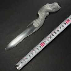 画像9: 1920-40's Art Deco ★Nude Lady★Aluminum Letter Opener (9)