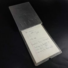 画像3: 1940's "Machine Age" Aluminum BINDER (3)