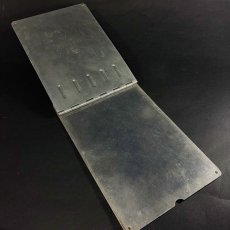 画像2: 1940's "Machine Age" Aluminum BINDER (2)