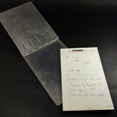 画像4: 1940's "Machine Age" Aluminum BINDER (4)