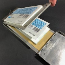 画像7: 1950-60's   ★ “STP” Sticker ★   Portable Aluminum Organizer (7)