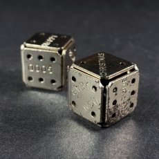 画像3: 1930's ♬ Jingle Bell ♪   Metal Greetings Dice  【PATENTED】 (3)