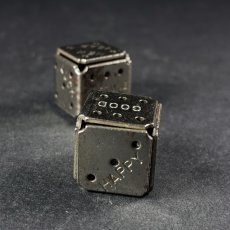 画像2: 1930's ♬ Jingle Bell ♪   Metal Greetings Dice  【PATENTED】 (2)