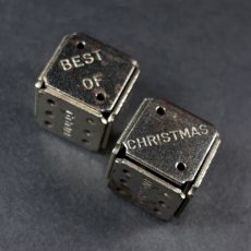 画像5: 1930's ♬ Jingle Bell ♪   Metal Greetings Dice  【PATENTED】 (5)