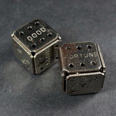 画像9: 1930's ♬ Jingle Bell ♪   Metal Greetings Dice  【PATENTED】 (9)