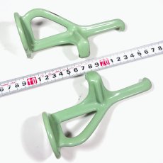 画像5: 1910-20's "Cast-Iron" Bathroom Shelf Brackets (5)