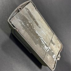 画像10: 1930-40's "Shabby Chic"  Streamlined Wall Mount Mail Box (10)