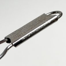 画像6: 1910-30's "BELT DRESSING" Advertising Key Ring  w/2-Keys (6)