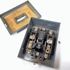 画像9: -＊超特大！！＊-  ★General Electric★  1940's Surface Mount Switch (9)