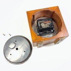 画像10: 1930's ★Art-Deco★ Wood Desk Clock (10)