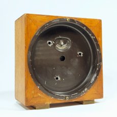 画像9: 1930's ★Art-Deco★ Wood Desk Clock (9)