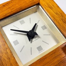 画像5: 1930's ★Art-Deco★ Wood Desk Clock (5)