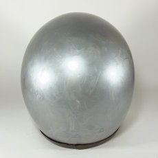 画像5: 1962 ★BELL 500-TX★ Motorcycle Helmet  7-1/4 【Repainted SILVER】 (5)