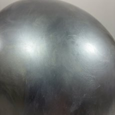画像6: 1962 ★BELL 500-TX★ Motorcycle Helmet  7-1/4 【Repainted SILVER】 (6)