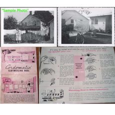 画像9: 1950-early 60's Aluminum Clothes-Line Reel 【Dead Stock】 (9)