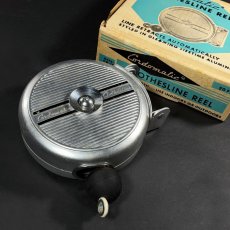 画像1: 1950-early 60's Aluminum Clothes-Line Reel 【Dead Stock】 (1)