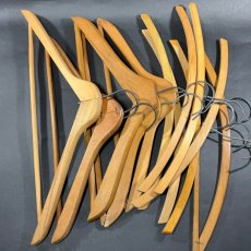 画像6: 12-sets ★Advertising★ Wood Hangers (6)
